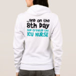 Icu Nurse Creation Hoodie at Zazzle
