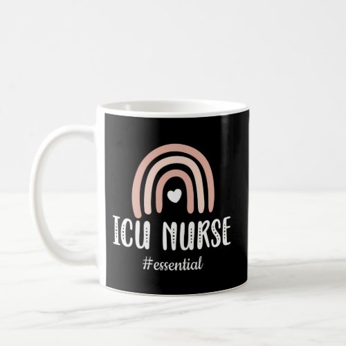 Icu Nurse Essential Intensive Care Unit Nurse Stud Coffee Mug