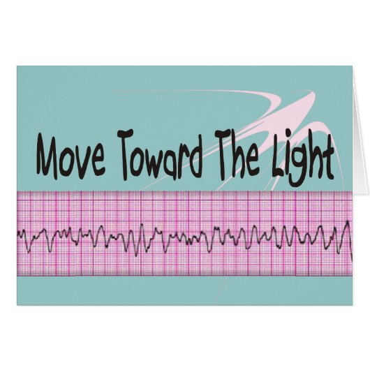 ICU Nurse Gift--Hilarious V-Fib EKG Strip Design (Front Horizontal)