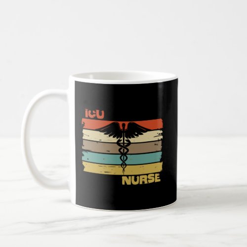 Icu Nurse Intensive Care Unit Vintage Retro Coffee Mug