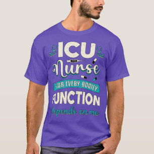 Icu Nurse Medicine Emergency Love Ambulance Funny  T-Shirt