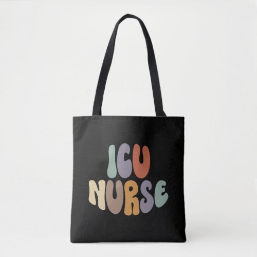 ICU Nurse Proud Career Profession Tote Bag