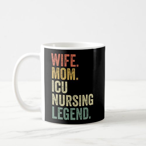 Icu Nurse Shirt Gifts For Women Christmas Trauma I Coffee Mug