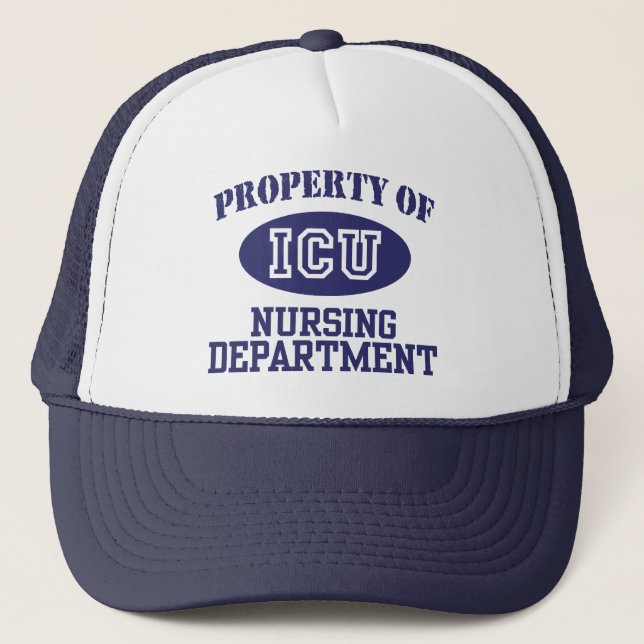ICU Nursing Trucker Hat (Front)