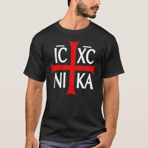ICXC NIKA Jesus Christ Conquers T_Shirt