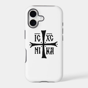 ICXCNIKA cross orthodox religion christianity symb iPhone 17 Case