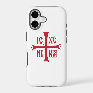 ICXCNIKA cross orthodox religion christianity symb iPhone 17 Case