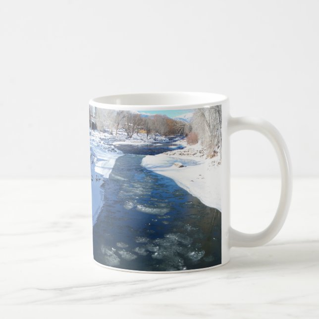 Icy Arkansas River Coffee Mug (Right)