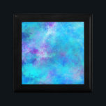 Icy Blue Abstract Design Gift Box<br><div class="desc">Icy Blue abstract art with a marbled texture. Blues,  purples and pinks mix together to create an ethereal texture.</div>