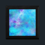 Icy Blue Abstract Design Gift Box<br><div class="desc">Icy Blue abstract art with a marbled texture. Blues,  purples and pinks mix together to create an ethereal texture.</div>