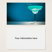 Icy Blue Margarita (Front & Back)