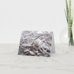 Icy Branches Card at Zazzle