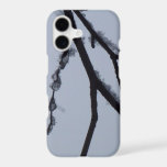Icy Branches Winter Nature Photography iPhone 17 Case