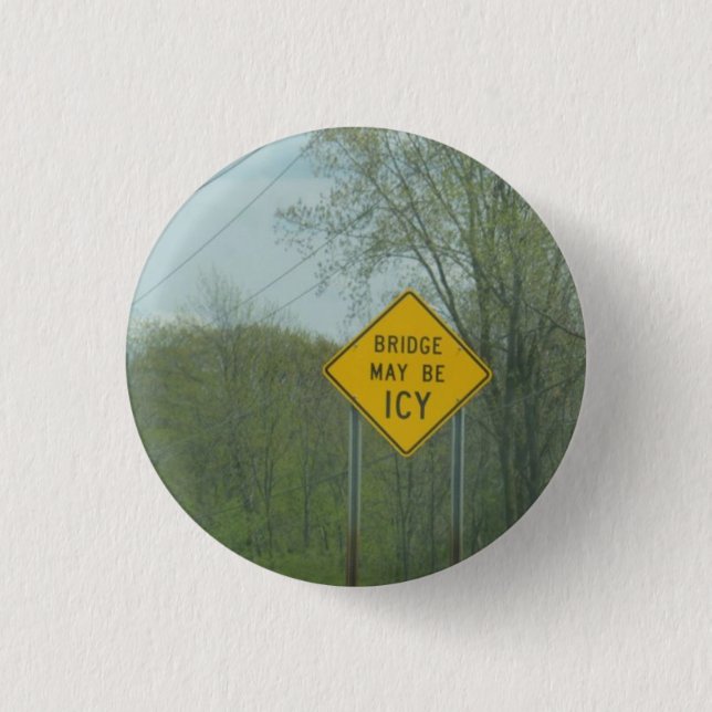 Icy Bridge Button (Front)
