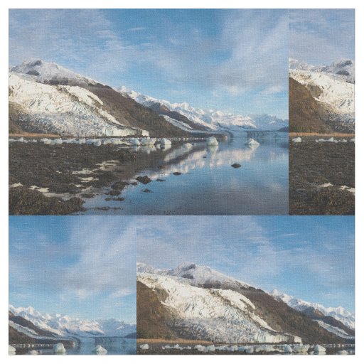 Icy College Fjord Fabric