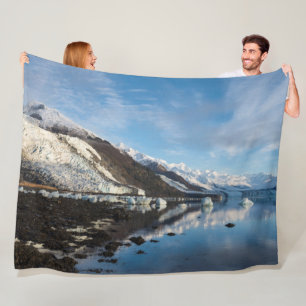 Icy College Fjord Fleece Blanket