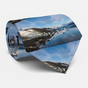 Icy College Fjord Neck Tie