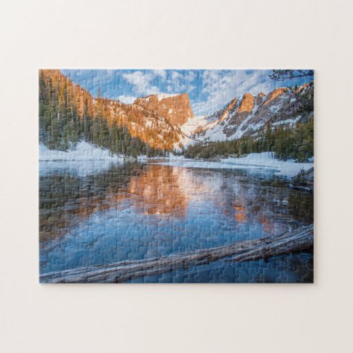 Icy Dream Lake Jigsaw Puzzle