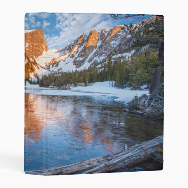 Icy Dream Lake Mini Binder (Front/Spine)