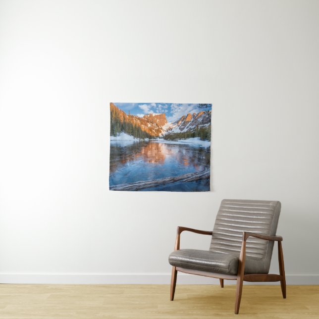 Icy Dream Lake Tapestry (In Situ (Horizontal))