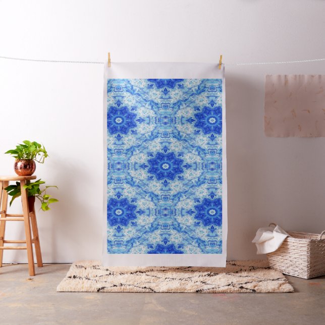 Icy flowers..... fabric (In Situ)