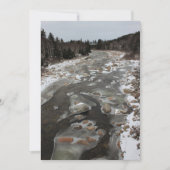 Icy Footprint in the River (Front)