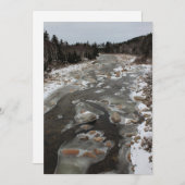Icy Footprint in the River (Front/Back)