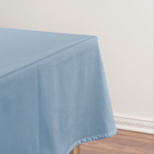 Icy Glacier Lake Blue Gray, Neutral Solid Color Tablecloth