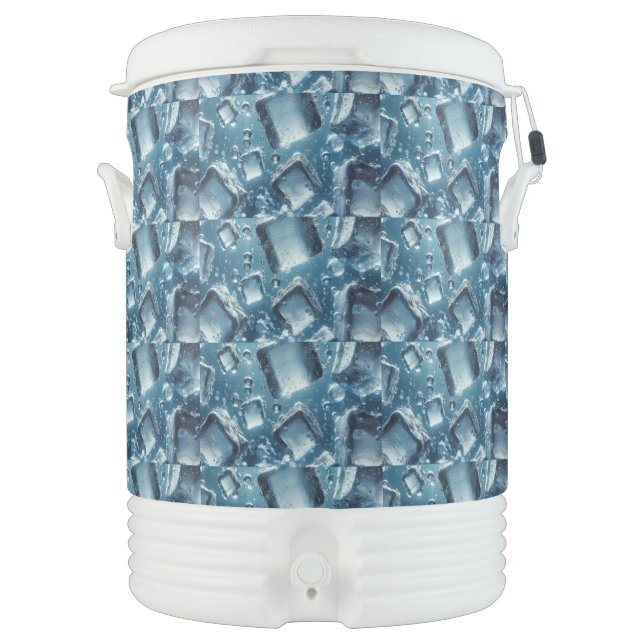 Icy Igloo Half Gallon Beverage Cooler (Front)