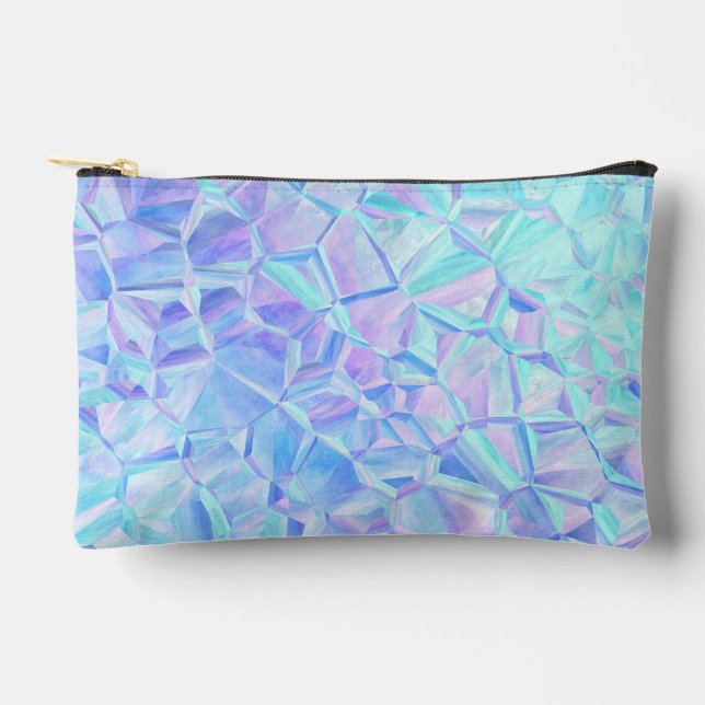 icy iridescence : accessory pouch (Front)