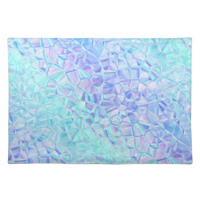 icy iridescence : cloth placemat (Front)