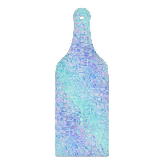 icy iridescence : cutting board