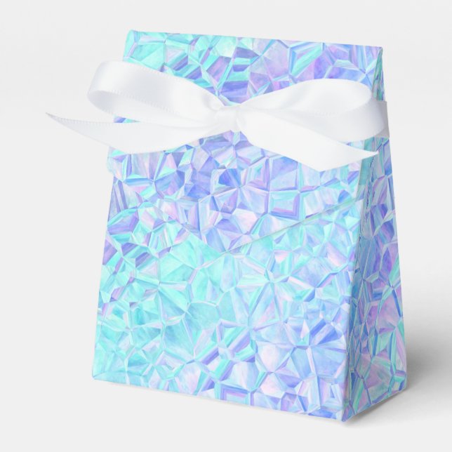 icy iridescence : favor boxes (Front Side)