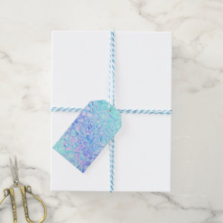 icy iridescence : gift tags