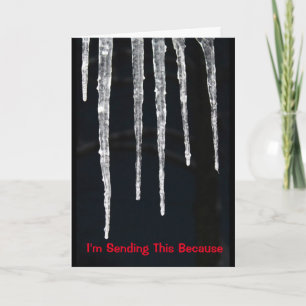 ICY It's Your Birthday! Card