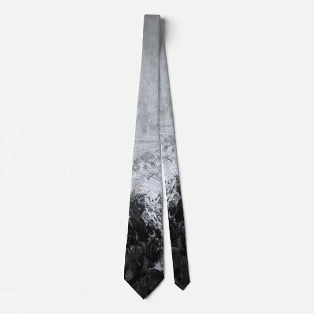 Icy Mountain Neck Tie (Front)