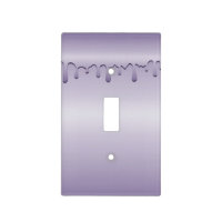 Icy Purple Lavender Drip Glam Luxurious