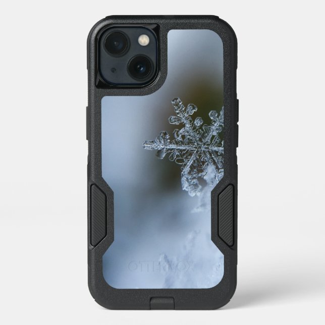 Icy Snowflake Otterbox iPhone Case (Back)