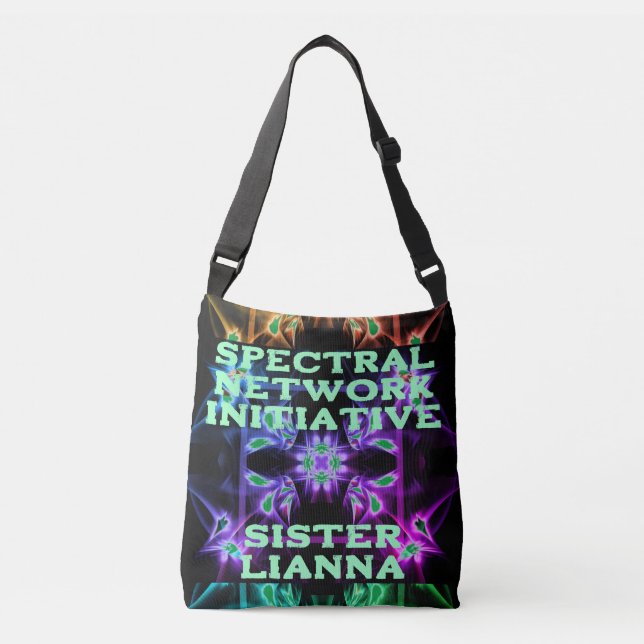 Icy Star Spectral Network Initiative Crossbody Bag (Front)