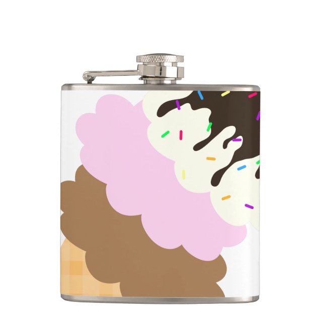 Icy Sweetness Flask (Front)