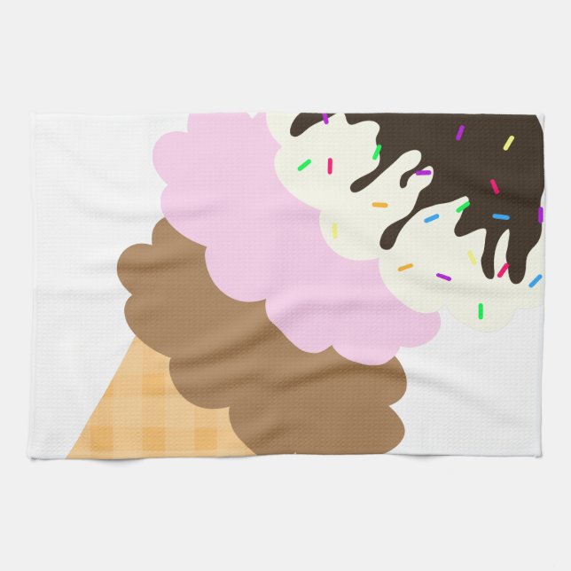 Icy Sweetness Towel (Horizontal)