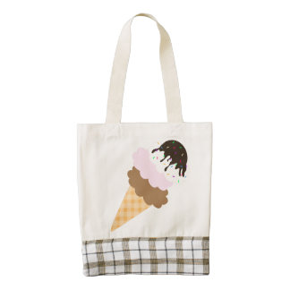 Icy Sweetness Zazzle HEART Tote Bag
