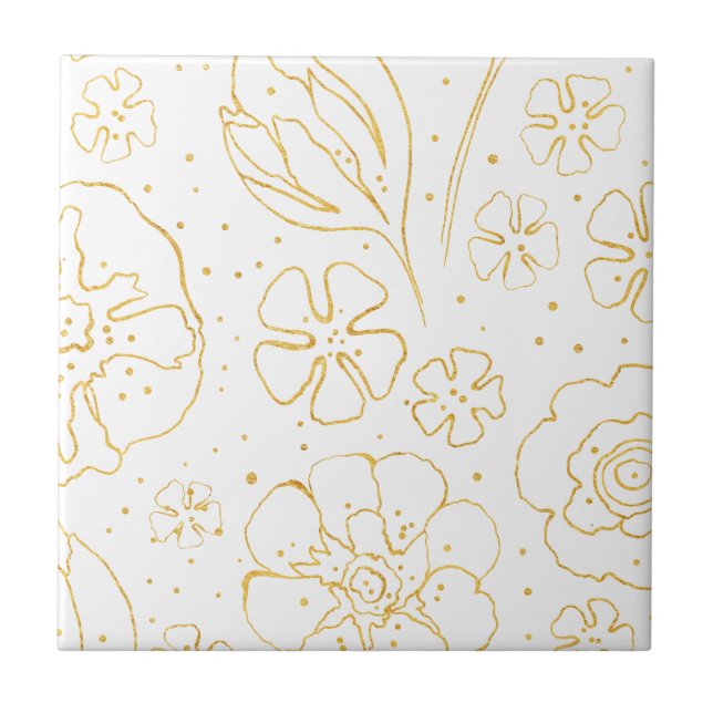 Icy Tenderness Ceramic Tile (Front)