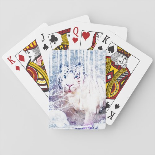 Icy tiger poker cards