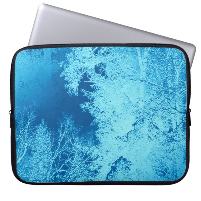 Icy Winter... Laptop Sleeve (Front)