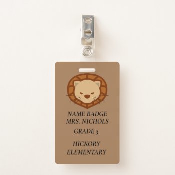 Id Badges For School  Work  Events  Etc. by CREATIVEforBUSINESS at Zazzle