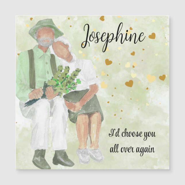 I'd Choose You All Over Again Senior Anniversary (Front)