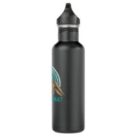 I'd Rather Be Hiking - 20 oz. Stainless Steel Water Bottle