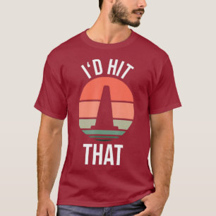 ID Hit That - Cool Autocross Design With Cone T-Shirt