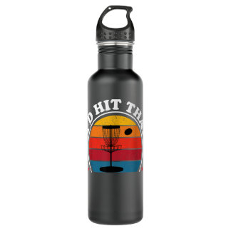 I'd Hit That Funny Disc Golf Frisbee Golfing Playe Stainless Steel Water Bottle